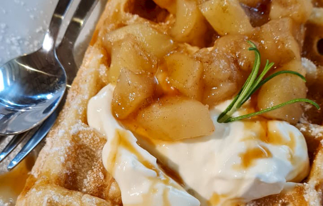 frisch gebackener Kuchen